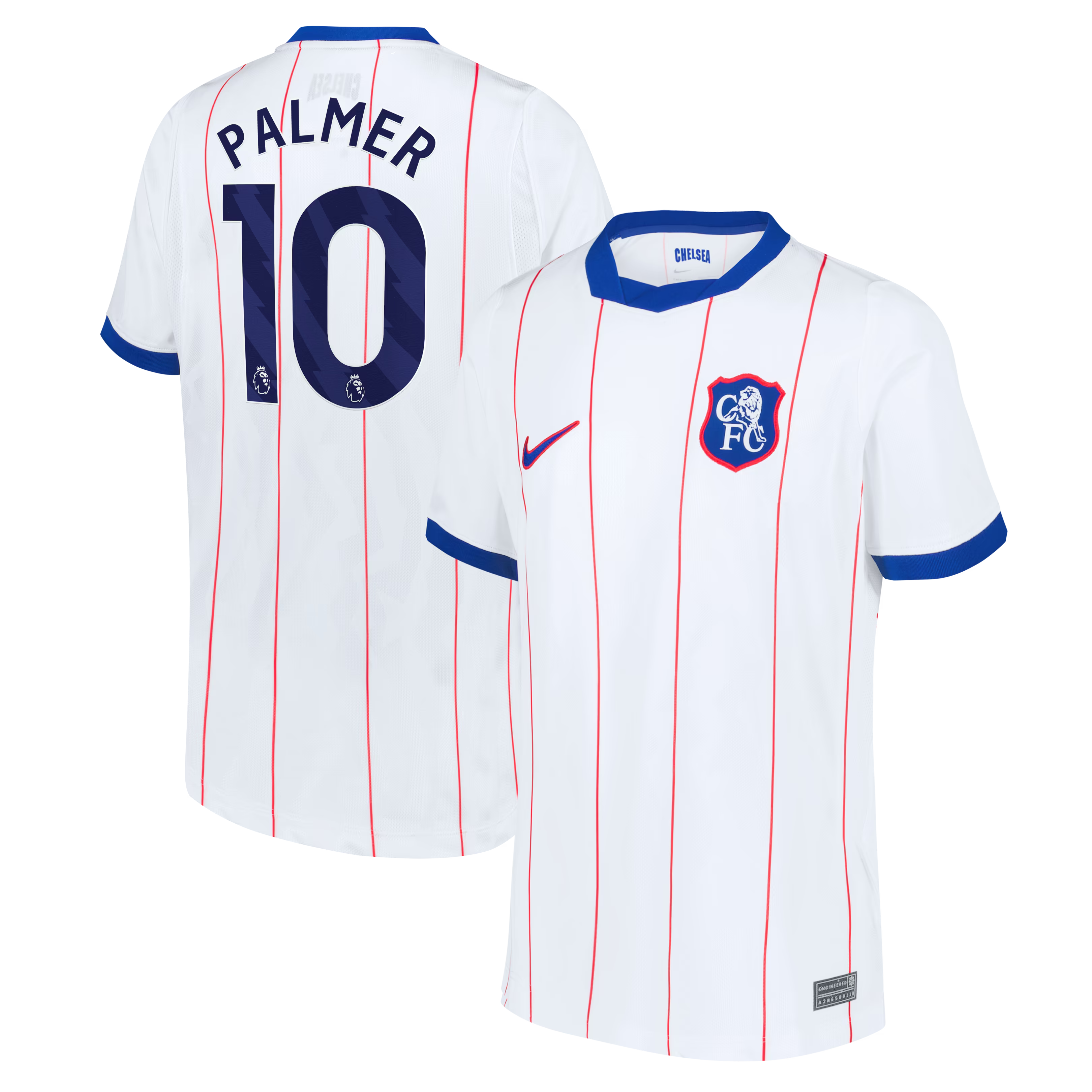 Cole Palmer Chelsea Nike Youth 2026/27 Third Stadium Replica Jersey - White
