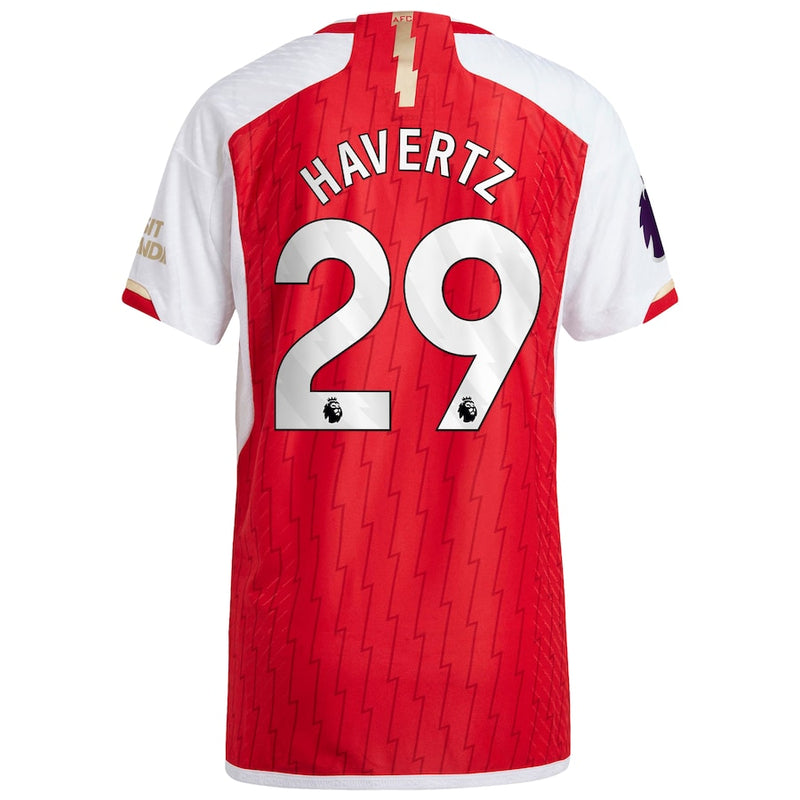 Kai Havertz Arsenal adidas 2023/24 Home Player Jersey - Red