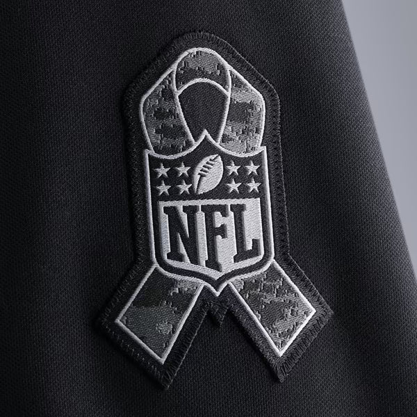 Lamar Jackson Baltimore Ravens Nike 2026 Salute to Service Stitched Limited Jersey - Black