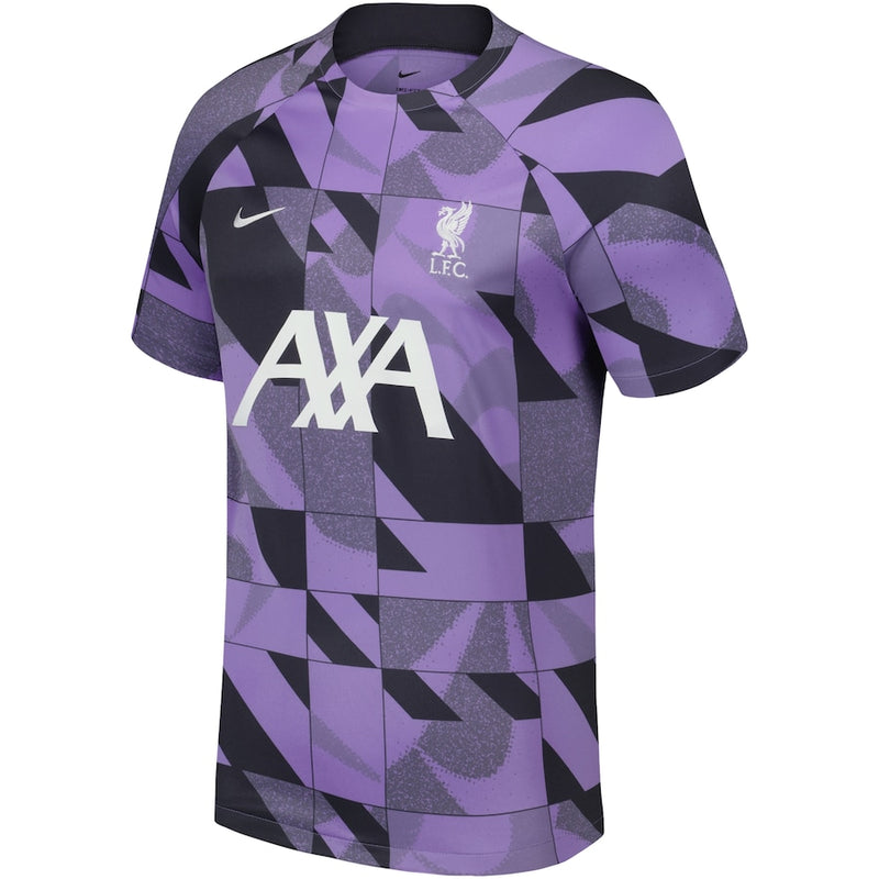 Liverpool Nike 2023/24 Academy Pro Pre-Match Top - Purple