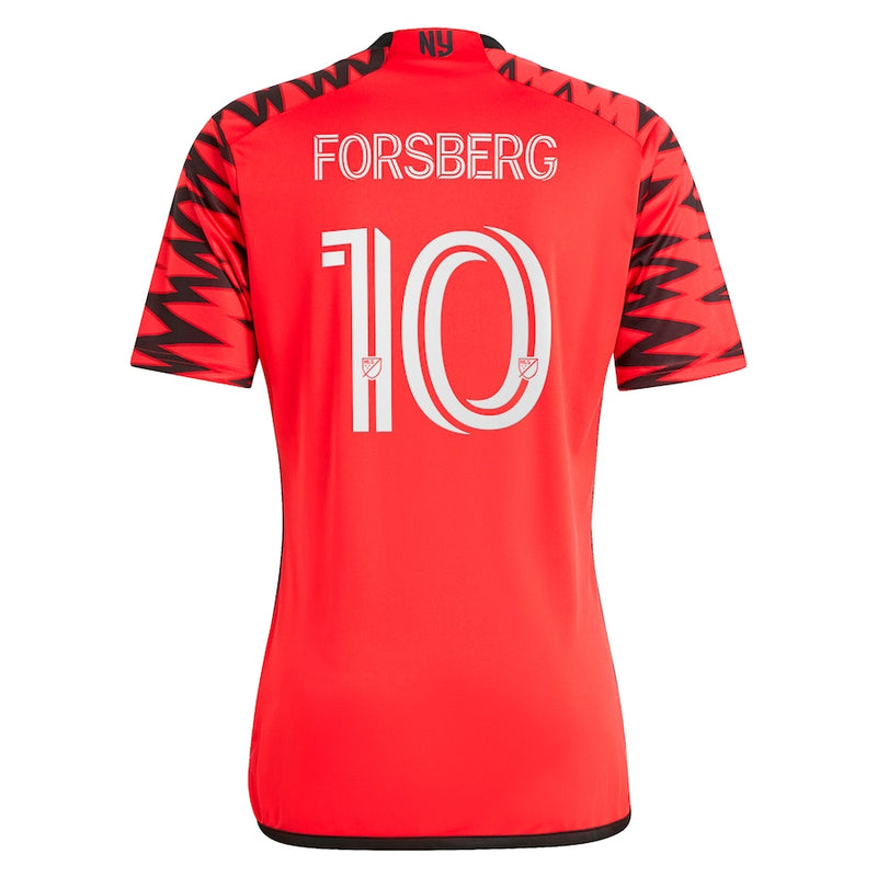 Emil Forsberg New York Red Bulls adidas 2024 Legacy  Player Jersey – Red