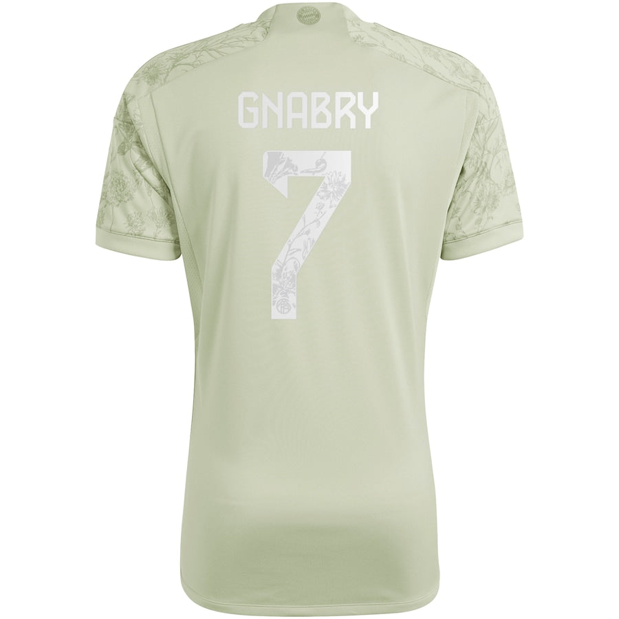 Serge Gnabry Bayern Munich adidas 2023/24 Oktoberfest Player Jersey - Green - Jersey Teams World