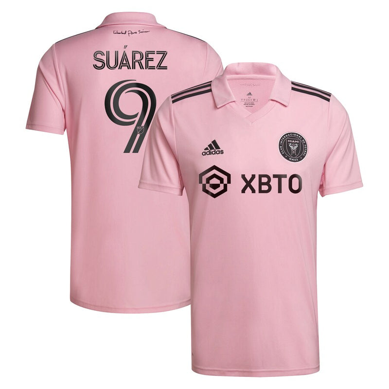 Luis Suárez Inter Miami CF adidas 2023 The Heart Beat Kit  Player Jersey - Pink
