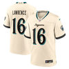Trevor Lawrence Jacksonville Jaguars Nike 2026 Rivalries Collection Game Jersey - Natural