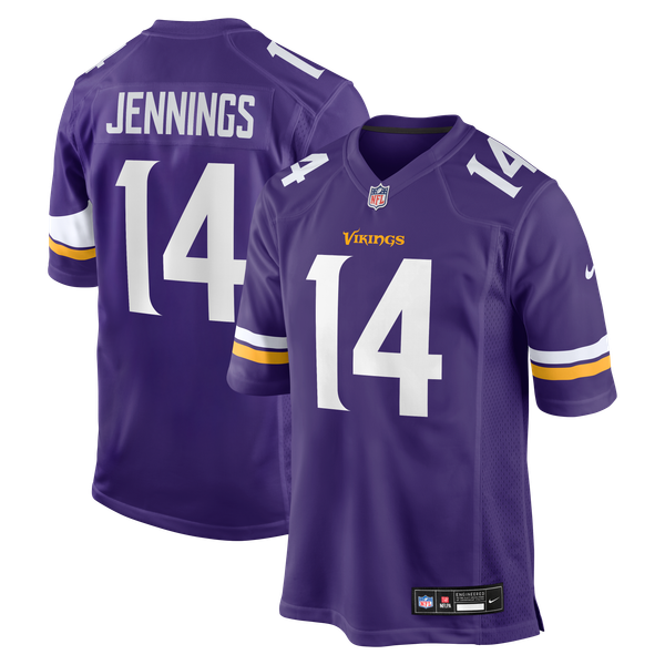 Jauan Jennings Minnesota Vikings Nike Team Game Jersey - Purple
