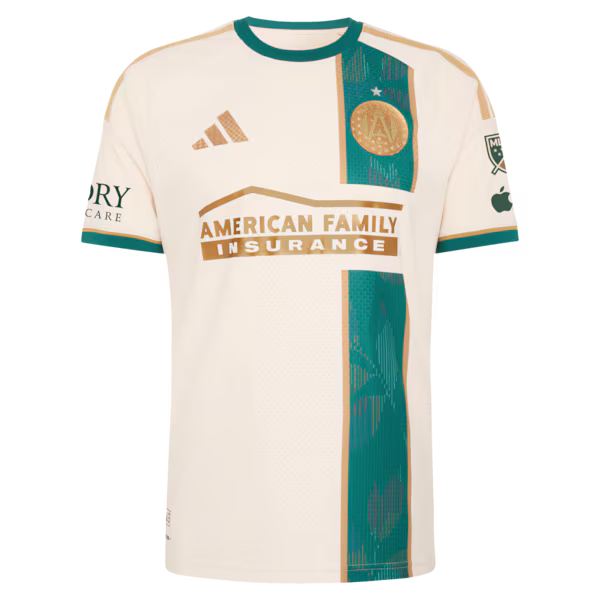 Breel Embolo Atlanta United FC adidas 2026 Spirit of '96 On-Field Authentic Patch Jersey - Tan