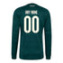 Real Madrid adidas 2026/27 Away Replica Custom Long Sleeve Jersey - Green