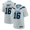 Jared Goff Detroit Lions Nike 2026 Rivalries Collection Game Jersey - Silver