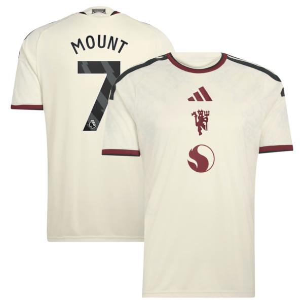 Mason Mount Manchester United adidas 2026/27 Third Replica Jersey - Cream