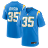 Amar Johnson Los Angeles Chargers Nike Team Game Jersey - Powder Blue