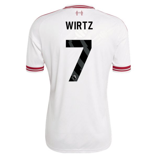 Florian Wirtz Liverpool adidas 2026/27 Away Replica Jersey - White