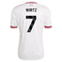 Florian Wirtz Liverpool adidas 2026/27 Away Replica Jersey - White