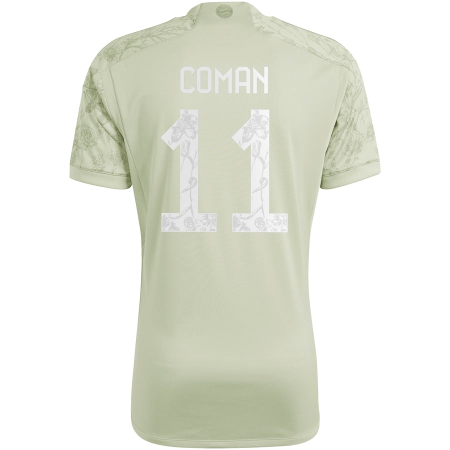 Kingsley Coman Bayern Munich adidas 2023/24 Oktoberfest Player Jersey - Green - Jersey Teams World
