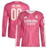 Real Madrid adidas 2026/27 Third Replica Custom Long Sleeve Jersey - Pink