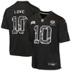 Jordan Love Green Bay Packers Nike Youth 2026 Salute to Service Game Jersey - Black