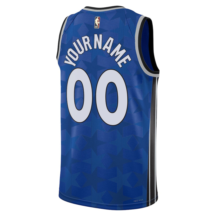 Orlando Magic Nike Unisex 2023/24 Swingman Custom Jersey – Classic Edition - Blue - Jersey Teams World