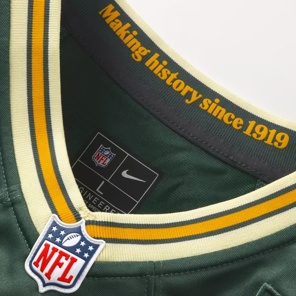 Jordan Love Green Bay Packers Nike 2026 Rivalries Collection Game Jersey - Green