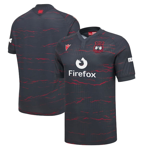 Wrexham Macron 2026/27 Away Replica Jersey - Charcoal