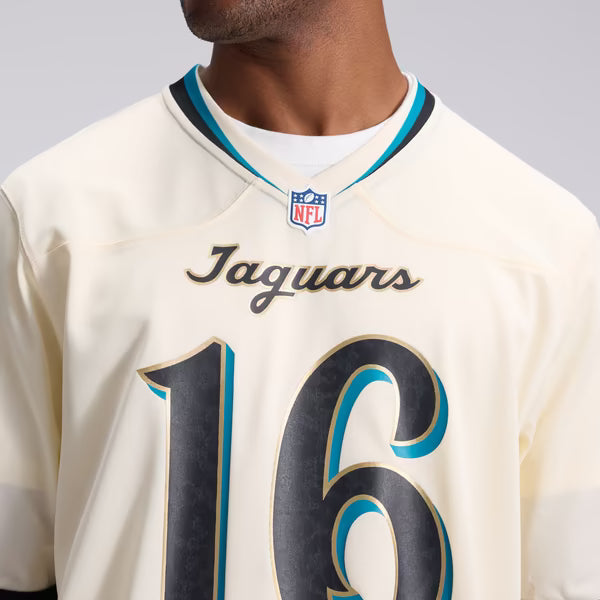 Trevor Lawrence Jacksonville Jaguars Nike 2026 Rivalries Collection Game Jersey - Natural