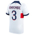 Presnel Kimpembe Paris Saint-Germain Nike 2023/24 Away Stadium Player Jersey - White