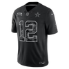 Roger Staubach Dallas Cowboys Nike 2026 Salute to Service Retired Player Stitched Limited Jersey - Black