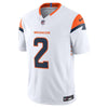 Pat Surtain II Denver Broncos Nike Vapor F.U.S.E. Stitched Limited Jersey - White