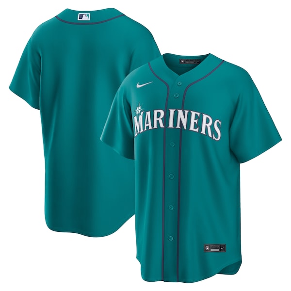 Seattle Mariners Nike Alternate Replica Jersey - Teal