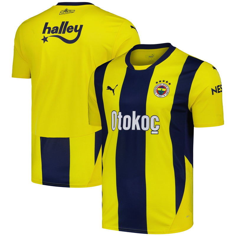 Fenerbahce PUMA Home Shirt 2024-25 Custom Jersey - Yellow