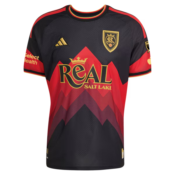 Zavier Gozo Real Salt Lake adidas 2026 Archive On-Field Authentic Jersey - Black