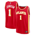Fanatics Men's Atlanta Hawks Jalen Johnson Red Icon Edition Fast Break Replica Jersey