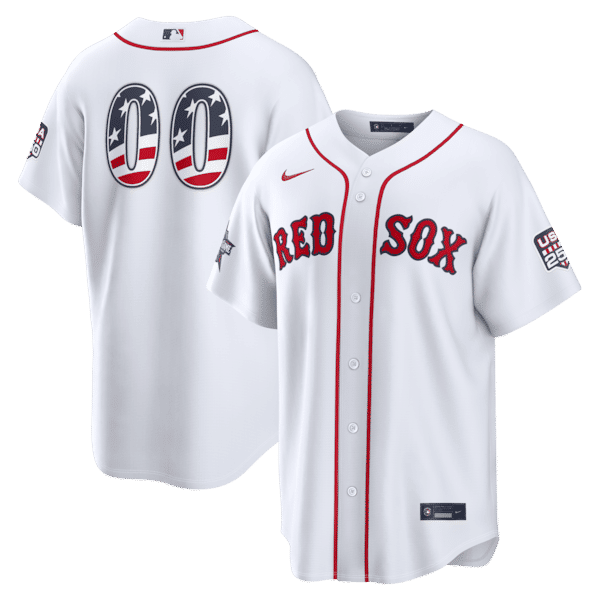 Nike 2026 All-Star Game Boston Red Sox Stars & Stripes Stadium Pick-A-Player Jersey White