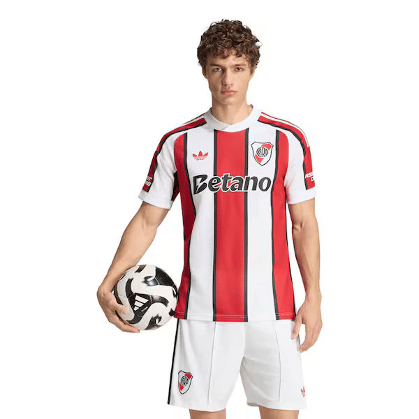 Club Atlético River Plate adidas 2026/27 Away Replica Jersey - Red/White
