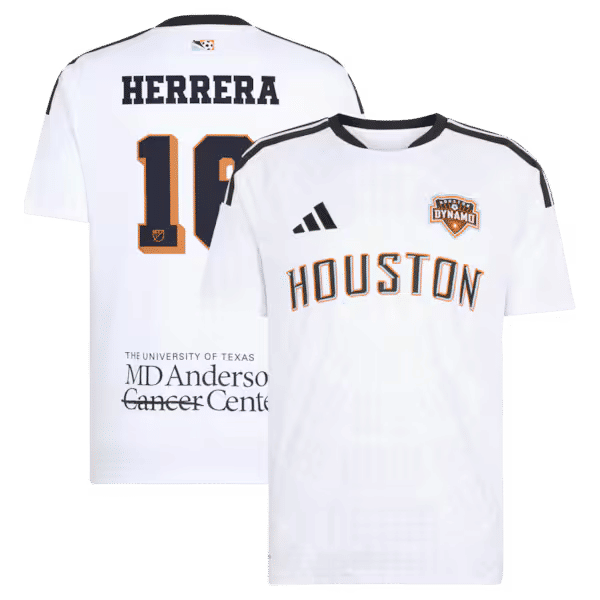 Héctor Herrera Houston Dynamo FC adidas 2026 Archive Replica Jersey - White