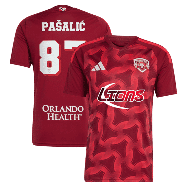 Marco Pašalić Orlando City SC adidas 2026 Archive Replica Jersey - Red