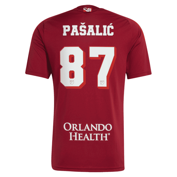 Marco Pašalić Orlando City SC adidas 2026 Archive Replica Jersey - Red