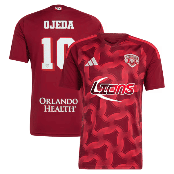 Martín Ojeda Orlando City SC adidas 2026 Archive Replica Jersey - Red