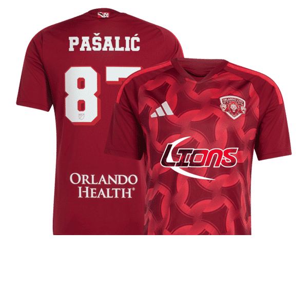 Marco Pašalić Orlando City SC adidas 2026 Archive Replica Jersey - Red