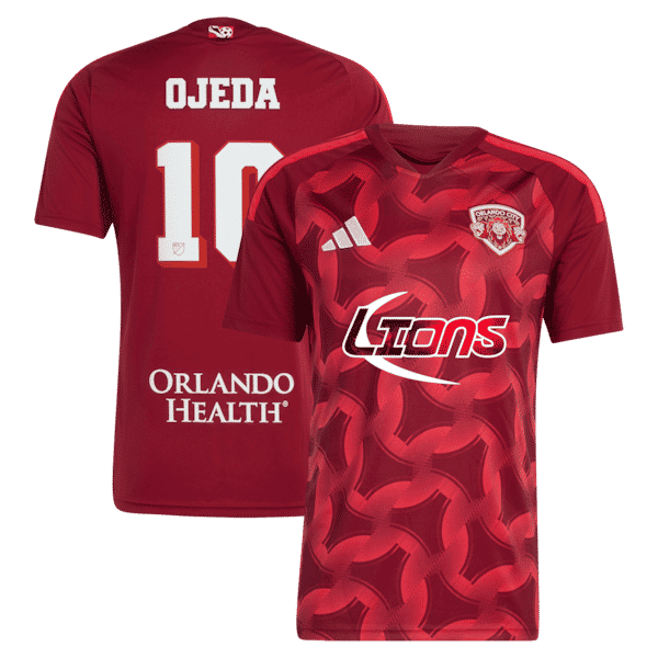 Martín Ojeda Orlando City SC adidas 2026 Archive Replica Jersey - Red