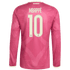 Kylian Mbappé Real Madrid adidas 2026/27 Third Replica Long Sleeve Jersey - Pink