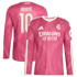 Kylian Mbappé Real Madrid adidas 2026/27 Third Replica Long Sleeve Jersey - Pink