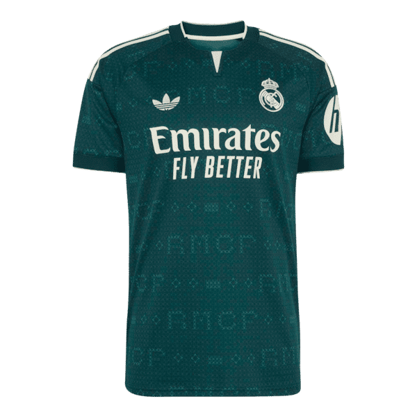 Kylian Mbappé Real Madrid adidas 2026/27 Away Replica Jersey - Green