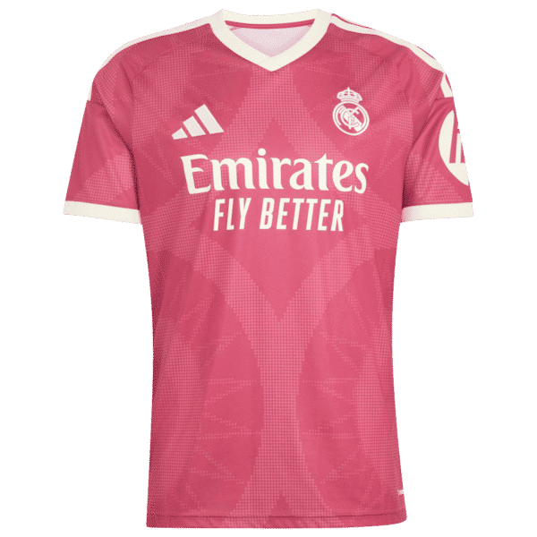 Kylian Mbappé Real Madrid adidas 2026/27 Third Replica Jersey - Pink