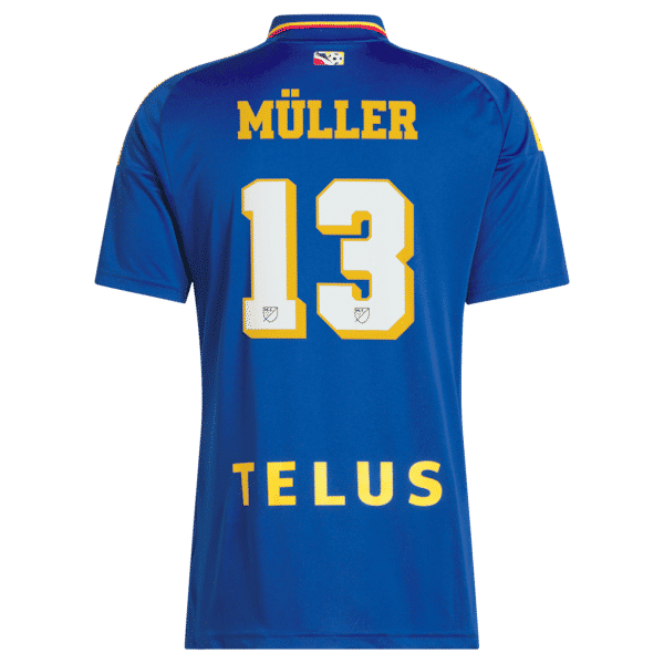 Thomas Müller Vancouver Whitecaps FC adidas 2026 Archive Replica Jersey - Royal