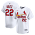 Joshua Báez St. Louis Cardinals Nike Home Limited Player Jersey - White