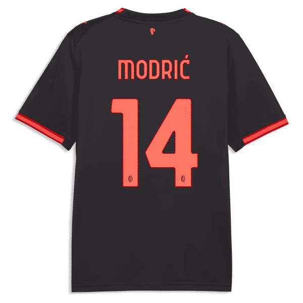 Luka Modrić AC Milan Puma 2026/27 Third Replica Jersey - Gray