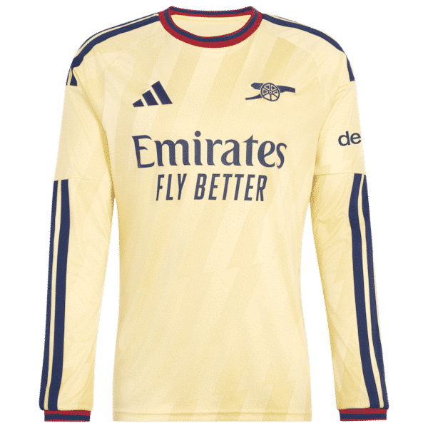 Viktor Gyökeres Arsenal adidas 2026/27 Third Replica Long Sleeve Jersey - Yellow