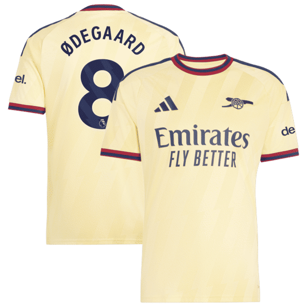 Martin Ødegaard Arsenal adidas 2026/27 Third Replica Jersey - Yellow