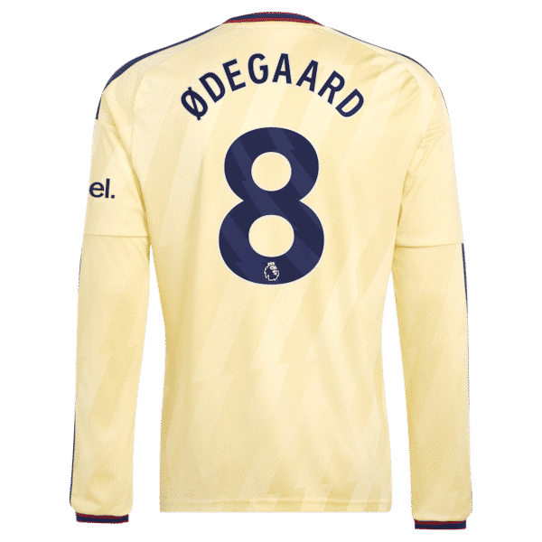 Martin Ødegaard Arsenal adidas 2026/27 Third Replica Long Sleeve Jersey - Yellow