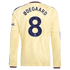 Martin Ødegaard Arsenal adidas 2026/27 Third Replica Long Sleeve Jersey - Yellow