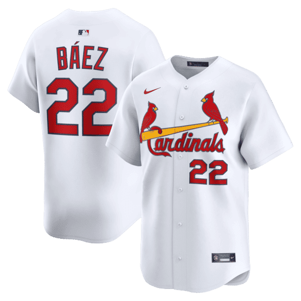 Joshua Báez St. Louis Cardinals Nike Home Limited Player Jersey - White